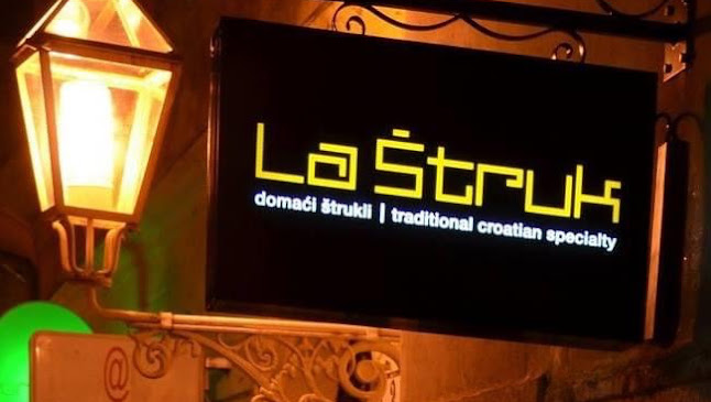 La Štruk natpis